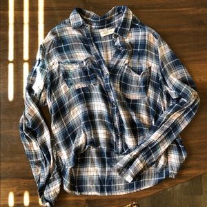 A&F Flannel Crop